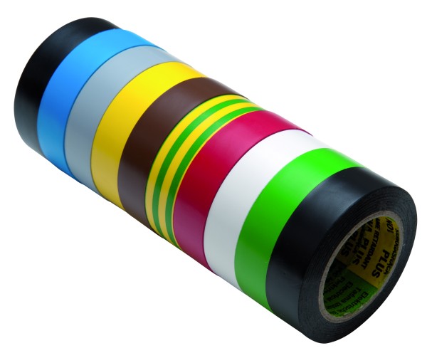 Isolierband 10 Rollen Länge: 10m Breite: 15mm verschiedene Farben Isotape