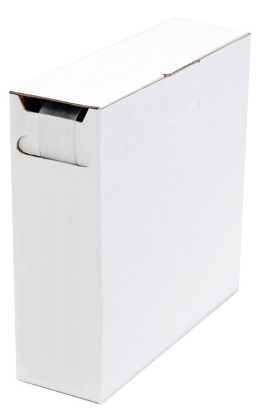 Schrumpfschlauch Isolierschlauch 2:1 (D=4,8mm/d=2,4mm) Länge 12 m Transparent praktische Spender Box