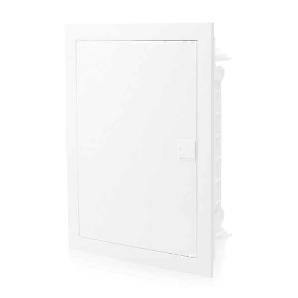 Kleinverteiler Unterputz 2-reihig für 24TE IP40 mit weißer Tür