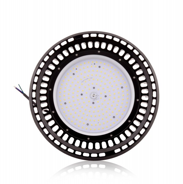 UFO-LED 150W Hallentiefstrahler Industrielampe Abstrahlwinkel 120° IP65 230V AC 160 Lumen pro Watt