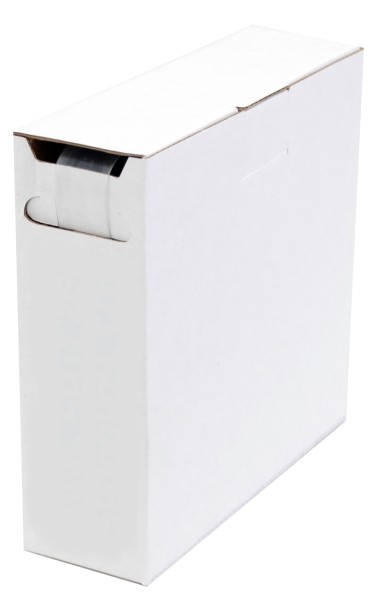 Schrumpfschlauch Isolierschlauch 2:1 (D=1,6mm/d=0,8mm) 15 m Transparent in praktischer Spender Box