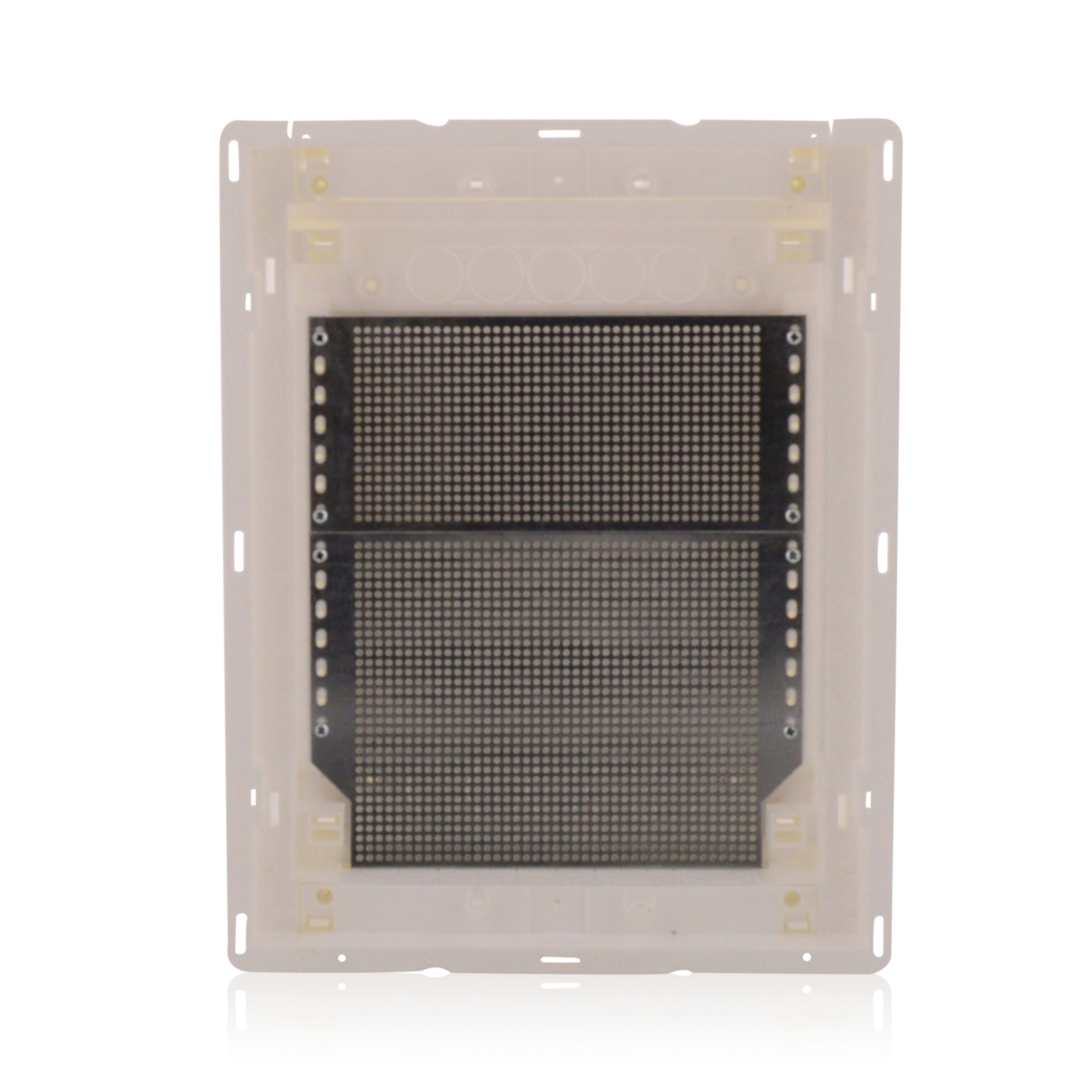 Multimediaverteiler Kommunikationsverteiler Unterputz IP40 Tür transparent 650°C 